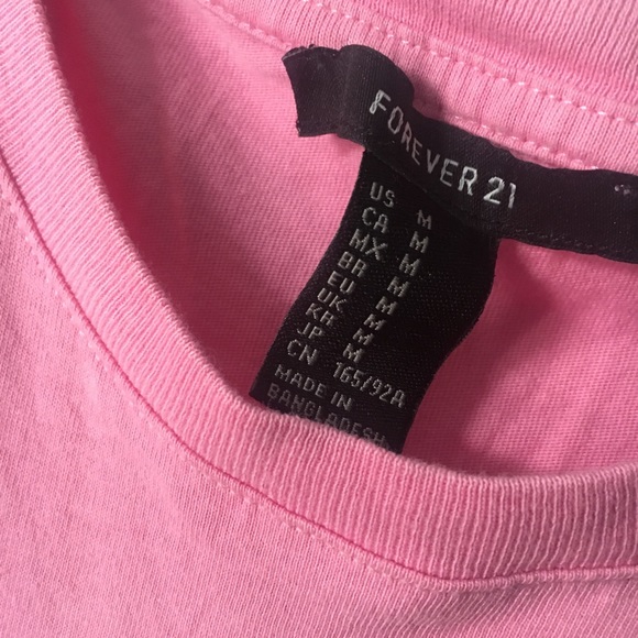 Forever 21 pink shirt - Picture 3 of 6